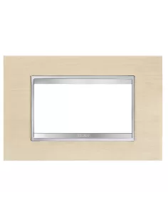 Gewiss gw16204la plaque de chorus lux 4p érable